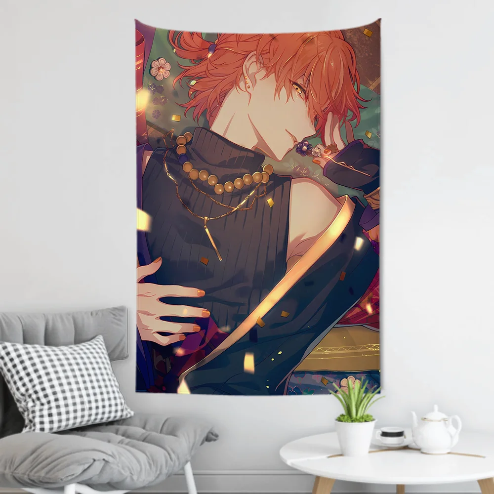 Akito Shinonome Animation P-Project Sekai Wandteppich Raumdekoration Wandtuch Party Hängehintergrund Raumdekoration Babyzimmer