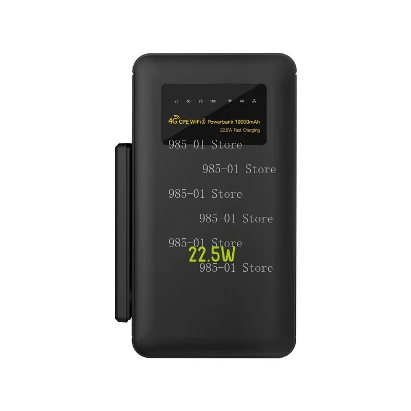 10000mAh portable WiFi power bank 4G pluggable card MIFI WiFi6 | 22.5W fast charging
