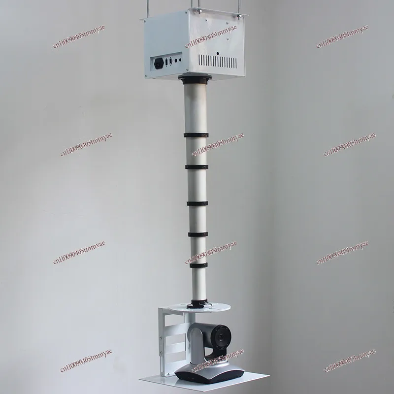 Video conferencing electric hanger lifting projector electric remote control rack