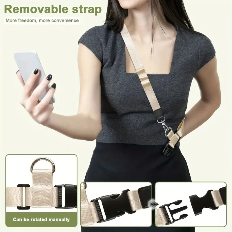 3Piece 2.5cm Nylon Bag Strap Women Solid Color Straps for Crossbody Messenger Shoulder Bag Accessories Adjustable Handbag Straps