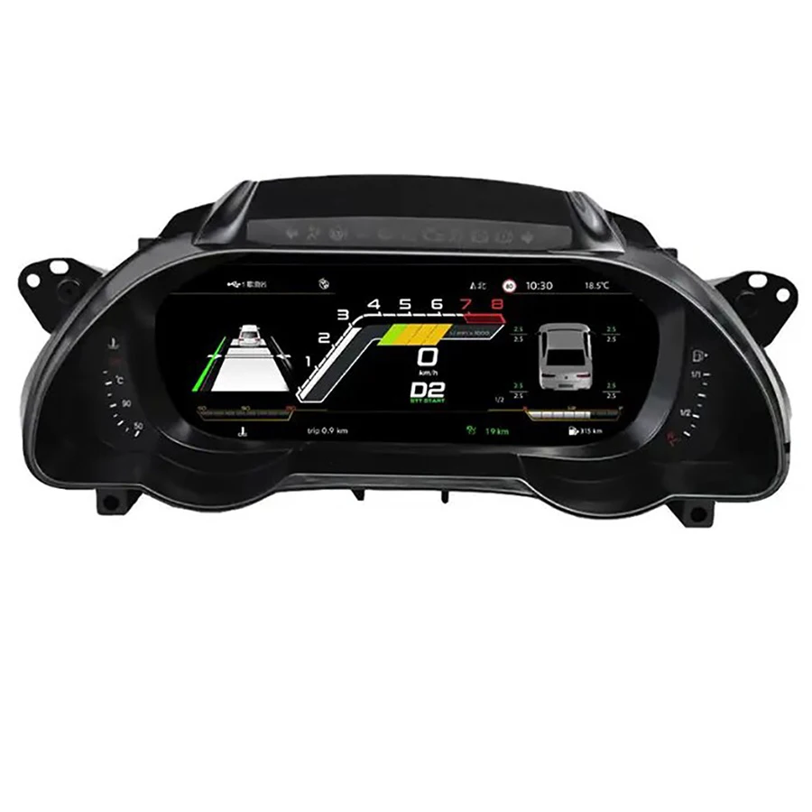 10.25 Inch Digital Virtual Cockpit Dashboard Panel For Audi A5 S5 2008-2016 LCD CARPLAY Instrument Cluster ODO meter Speedometer