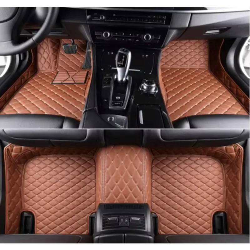 3D PU-leather Waterproof Custom Car Floor Mats For BYD Surui Auto Coche Accessories Waterproof Leather Floor Liners