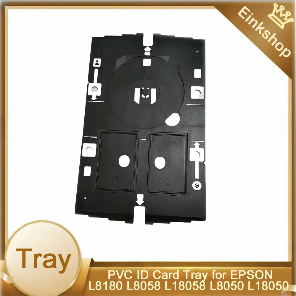 Einkshop 1pcs  PVC ID Card Tray 1pcs PVC ID Card Tray for EPSON L8180 L8058 L18058 L8050 L18050 1pcs PVC ID Card Tray