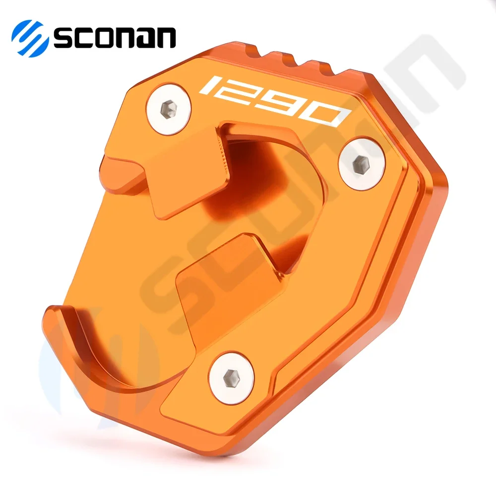 Accessori moto Per 1290 SuperDuke R 2019 - 2022 2023 2024 Cavalletto laterale Estensione Cavalletto Pad Piastra di supporto Ingrandisci 2024