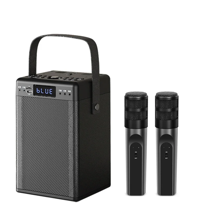 

Rechargeable 30w Powerful Outdoor Blue tooth Speaker System With Dual Microphone Wireless Portable Karaoke Speaker