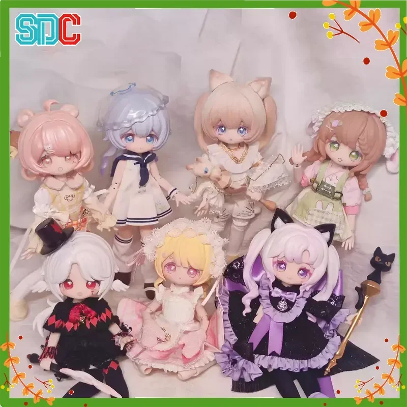 

Authentic Twelfth Scale Bjd Doll Articulated Movable Figure Blind Box Little Island Adventure Collectible Gift For Female Adults
