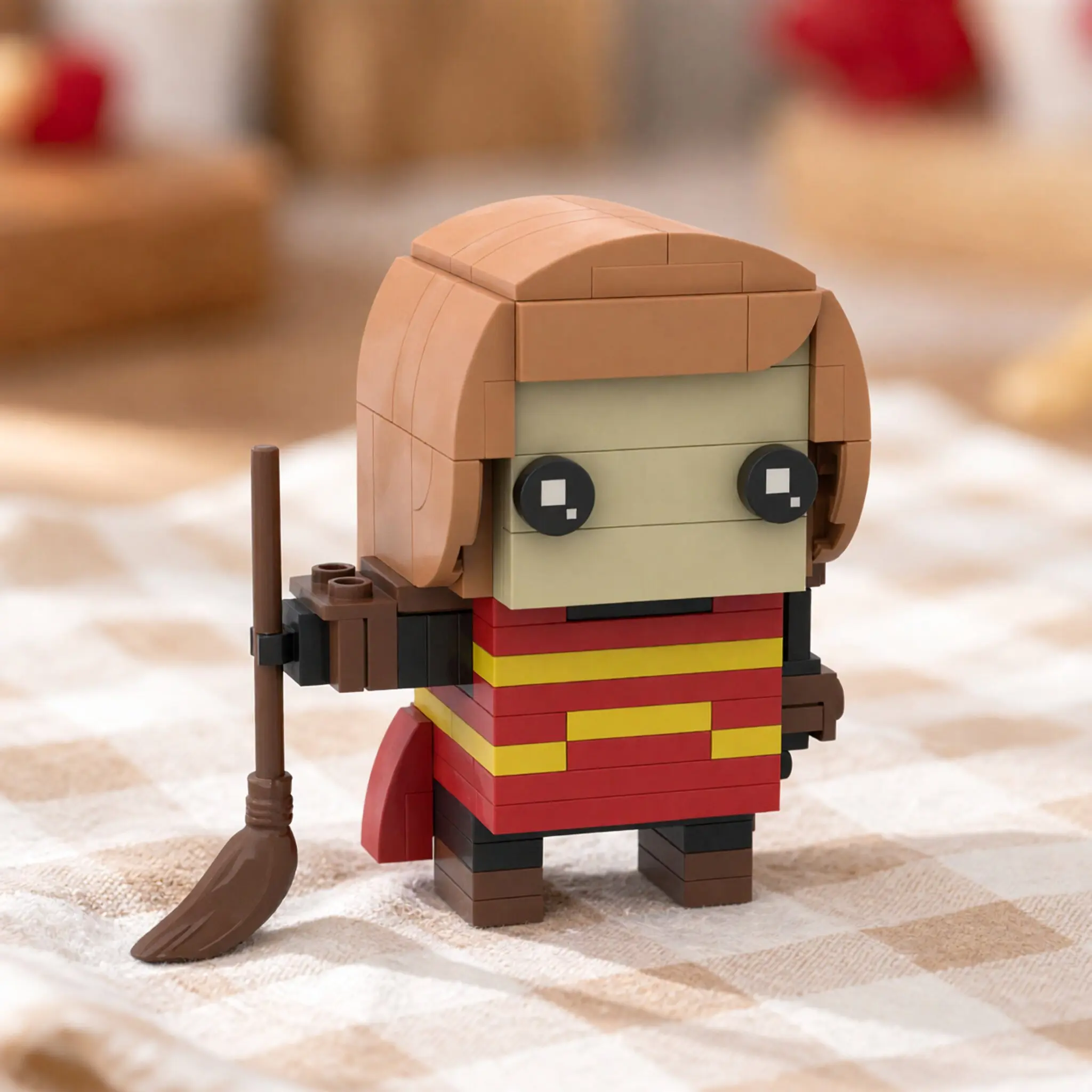 MOC Classic TV series Q-styled character building block school magiced figures square-headed DIY models boys and girls toy gifts