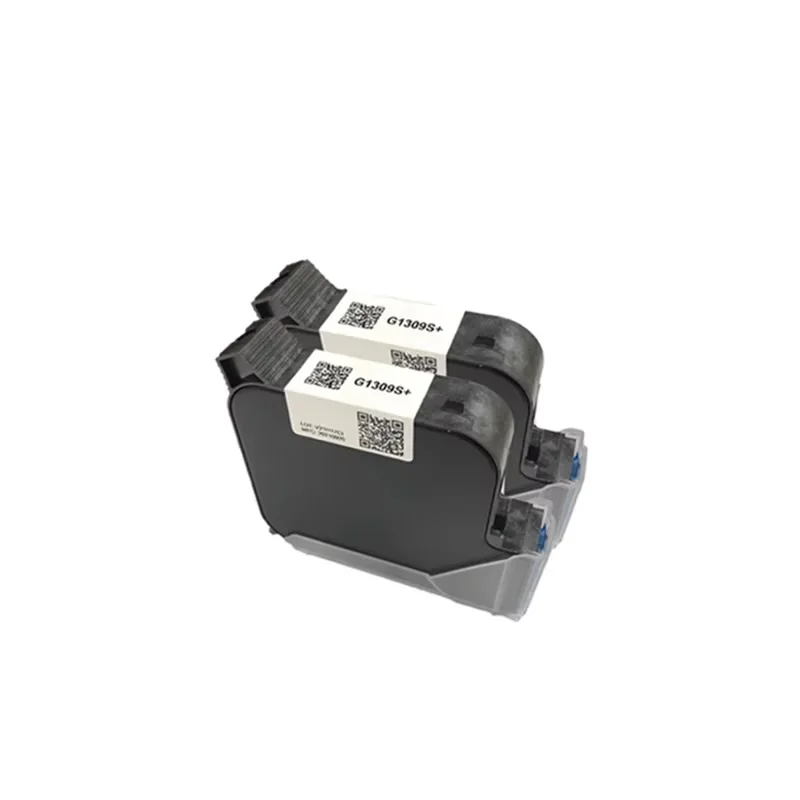 [1x 25.4mm Black] G1309S Handheld Fast Dry Ink Solvent Black Cartridge Compatible for 25.4mm 42ml Inkjet Handheld Printer