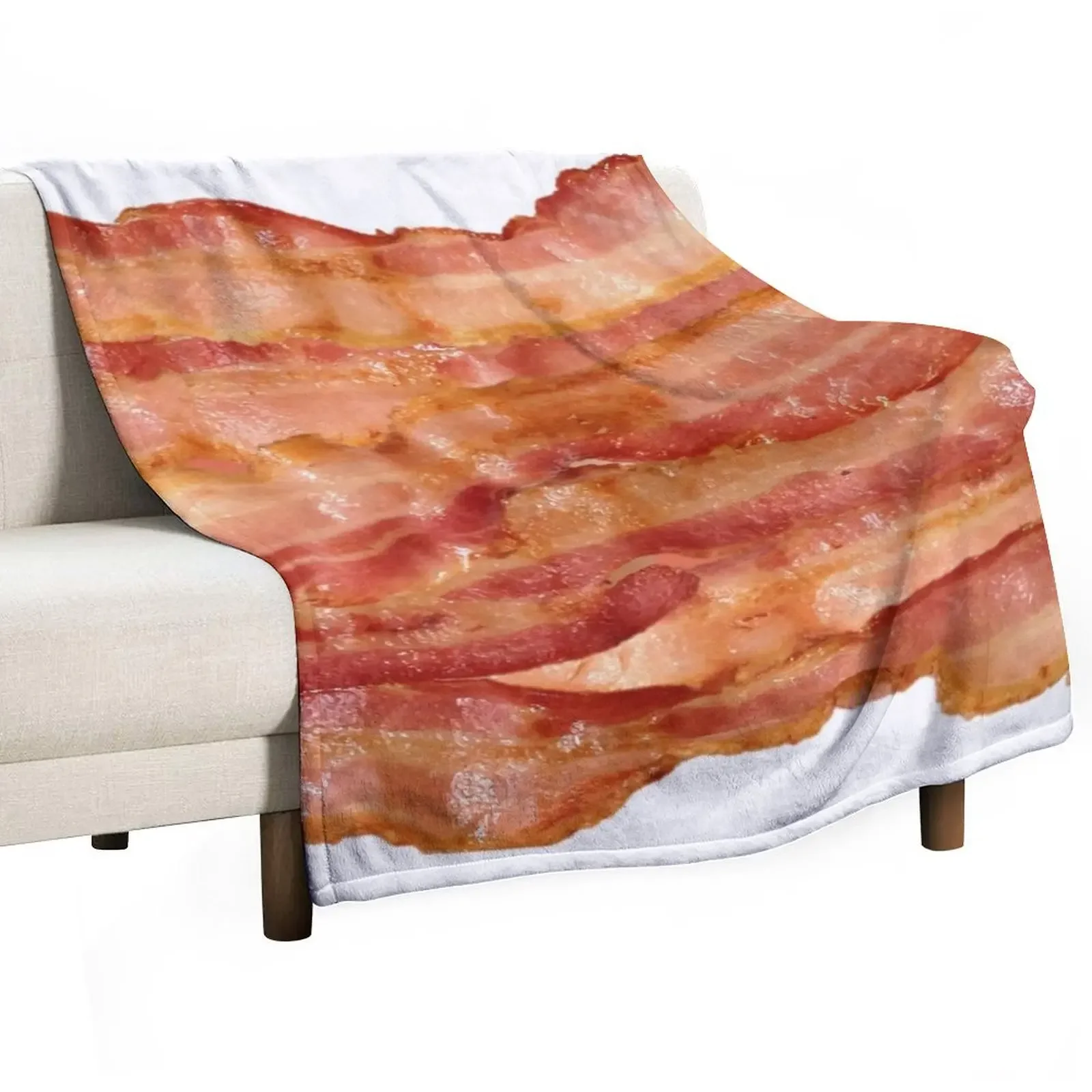 

Bacon! Bacon Bacon! Throw Blanket Moving decorative Blankets