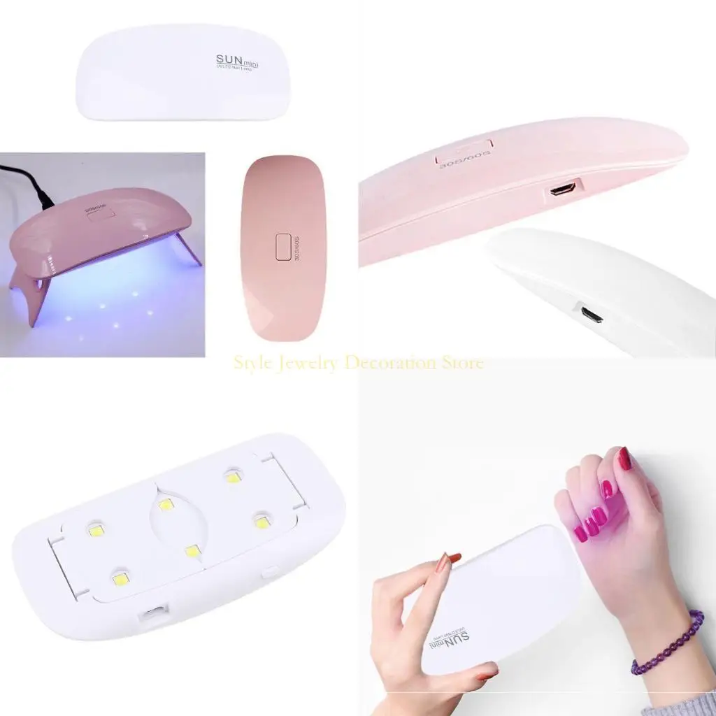 

D46E УФ -смоля для отверждения лампы ультрафиолетовой светодиодной сушилки для ногтей -гвозди.