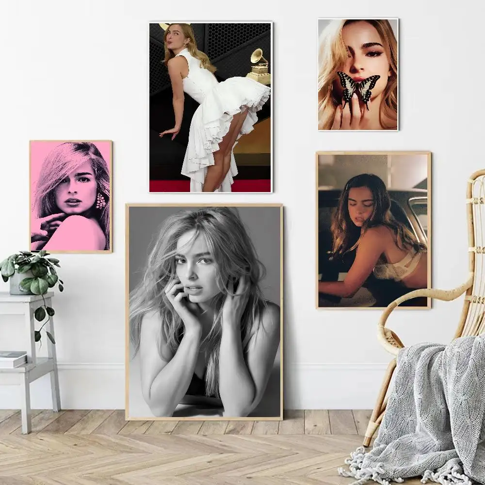 Singer Addison Rae Funny Cute Cartoon Posters Prints Canvas Painting Wall Art Picture Living Room Home Decor