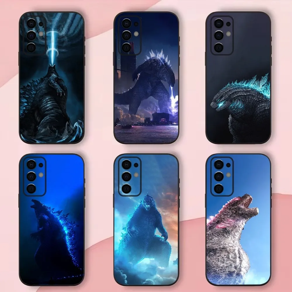 Japan Monster-G-Godzillas Phone Case For Samsung S24,S21,S22,S23,S30,Ultra,S20,Plus,Fe,Lite,Note,10,9,5G Black Soft Shell