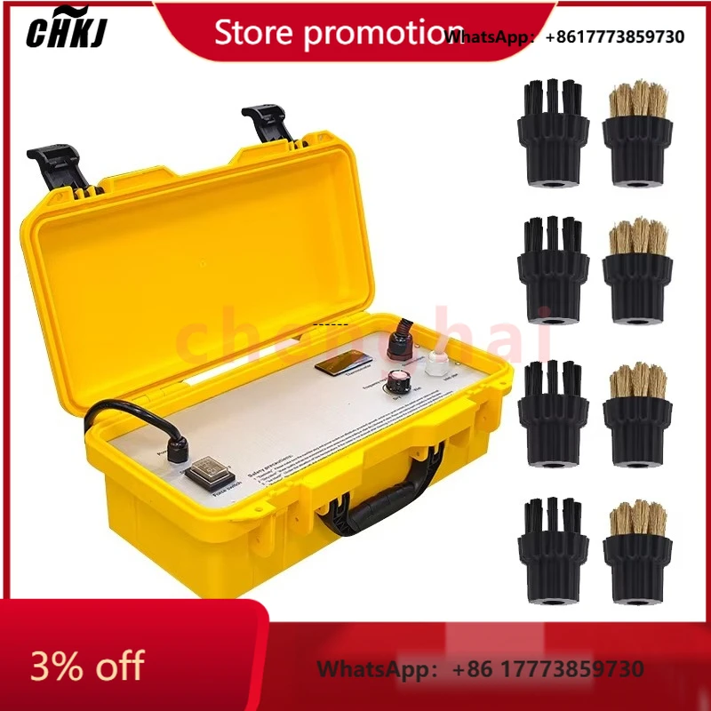 

CHKJ-2025NEWConvenient High Temperature Steam Cleaner 3380W Car Cleaning Interior Cleaning Wet and Dry Adjustable 220V