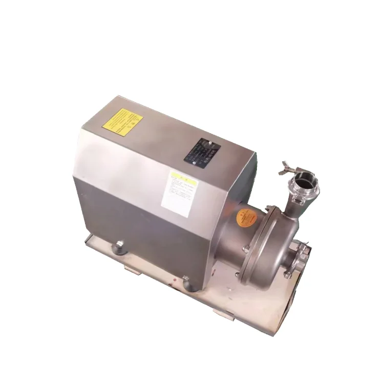 Bomba centrífuga 380V del OEM del acero inoxidable 4HP del grado sanitario para la transferencia de la leche y la cerveza