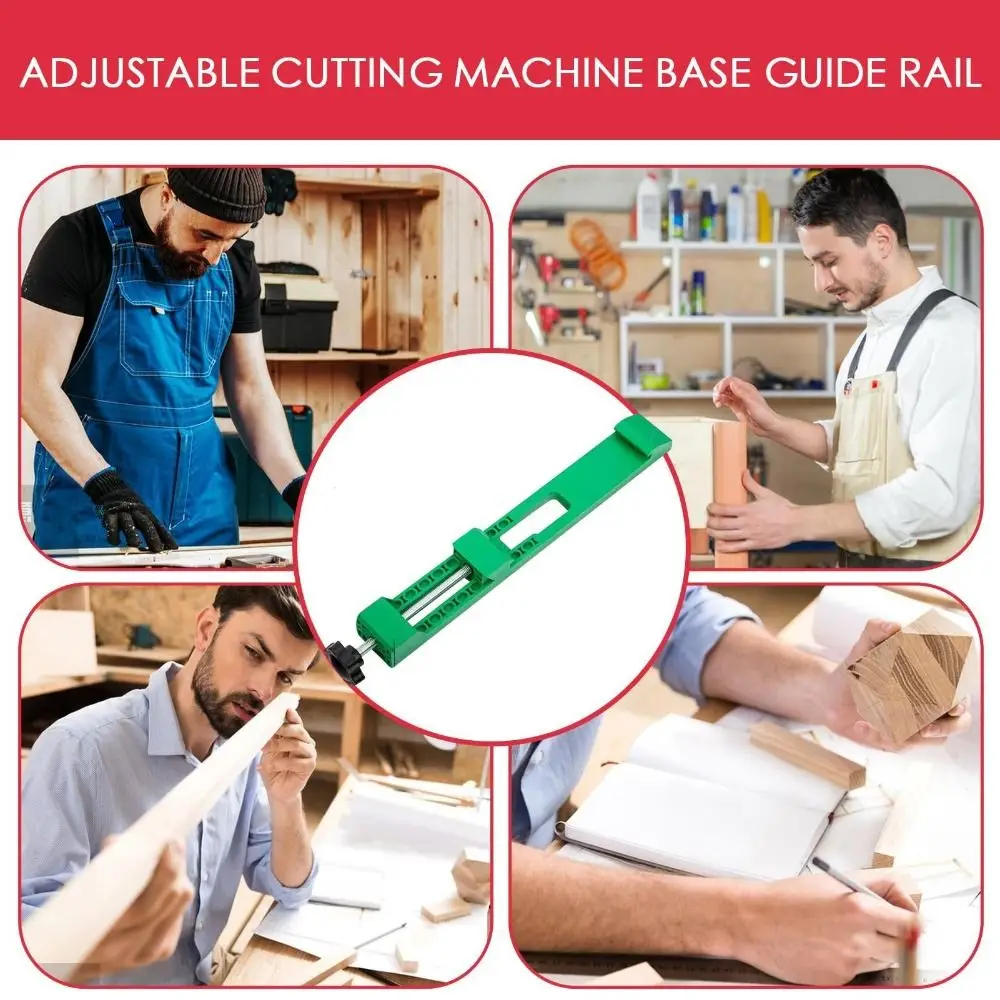 Adjustable Circular Saw Guide ABS Precision Electric Circular Saw Milling Positioning Clamp Wood Cutting Guide Woodworking Tools