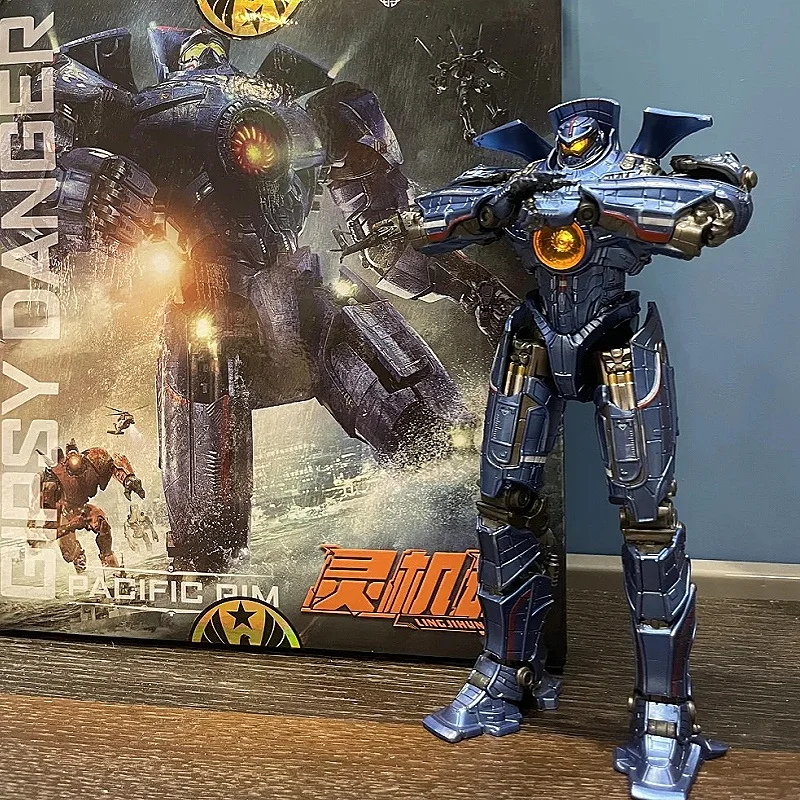 In-Stock Official Legendary Pictures Pacific Rim Gipsy Danger Jaeger Toy Figure Model Gift