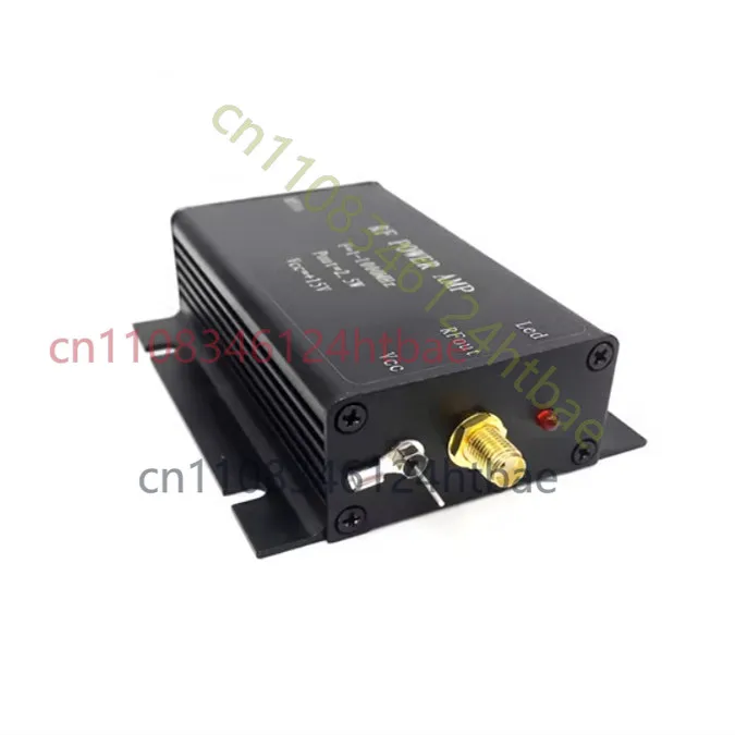 1pcs 2.5W RF Power Amplifier 1-1000MHz Radio Frequency Power Amplifier（Silver）