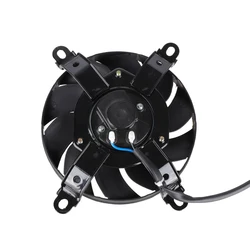 Motorcycle Cooling fan Engine Water Oil Cooler Radiator Electric 12V For KTM CRF YZF KXF RMZ Dirt Bikes ATV Quad Accessories