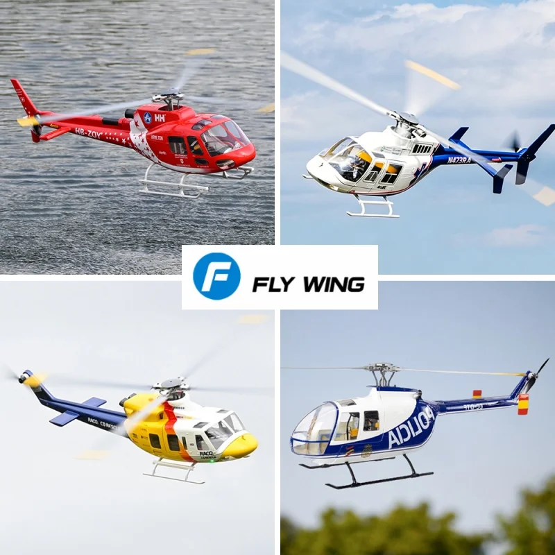 FlyWing Mehrere Modelle Professioneller Ferngesteuerter Hubschrauber für Erwachsene Flugspielzeug
