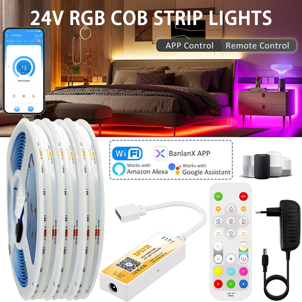 DC24V Cob Led Strip…