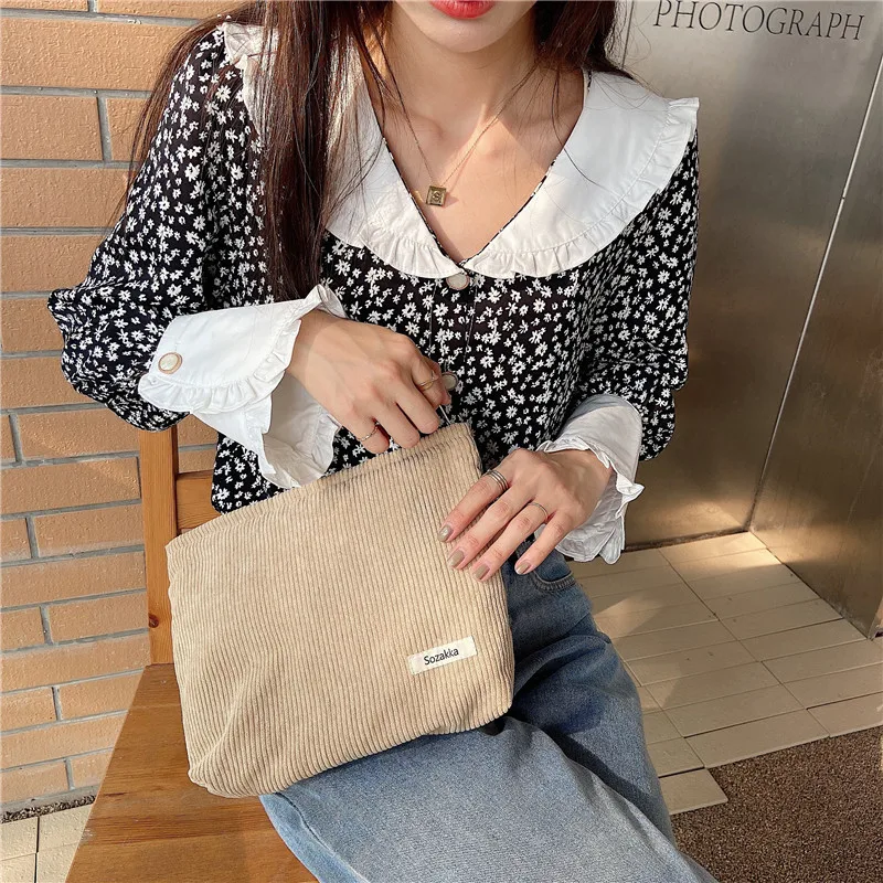 Mode Frauen Süße Kosmetiktaschen Make-Up Große Handtasche Tasche Mäppchen Tägliche Outdoor-Aktivitäten Reise Veranstalter – Detail 6