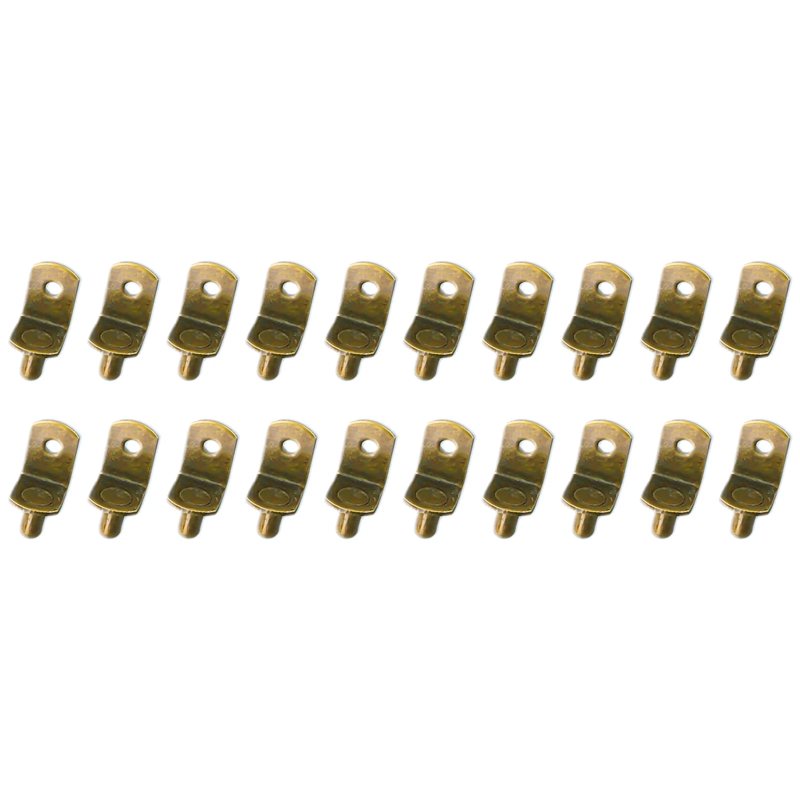 High Quality Shelf Peg 20Pcs Shelf Support Spoon for studs 6mm Accessories Bracket Brackets Bronze Furniture High