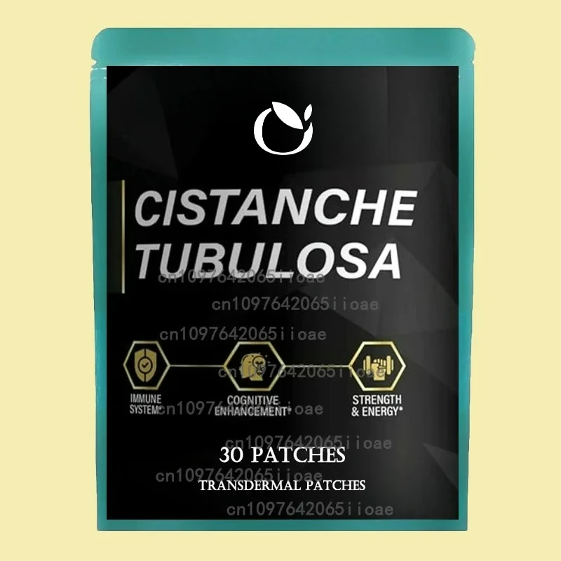 30 Patches Cistanche Tubulosa Transdermal Patches for Stamina, Immunity and Memory