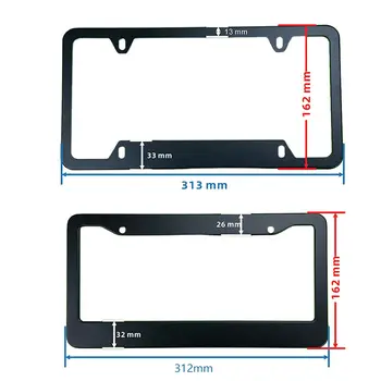 Rámeček na poznávací značku auta Hello Kitty, anime, Sanrio KT, držák poznávací značky, kryt, autopříslušenství 8 nejlepší prodej Kryt demonstrace Sanrio - №1