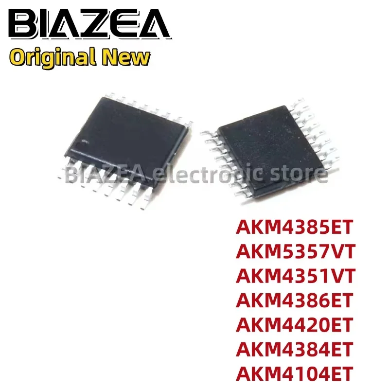 1piece AKM4385ET AKM5357VT AKM4351VT AKM4386ET AKM4420ET AKM4384ET AKM4104ET TSSOP16