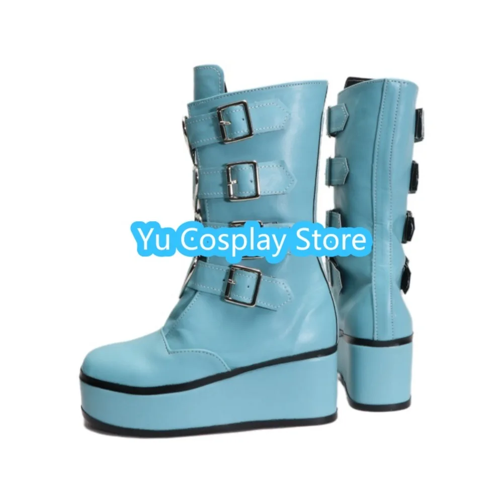 Yu Cosplay Store Shiranami Ramu Scarpe Cosplay Scarpe Cosplay Anime Stivali Costumi di Halloween Puntelli