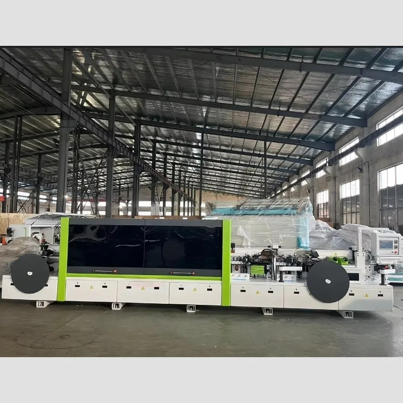 Fully Automatic Wood Edge Banding Machine Contour Edge Gluer With Hot Melt Tank And Scraper Set