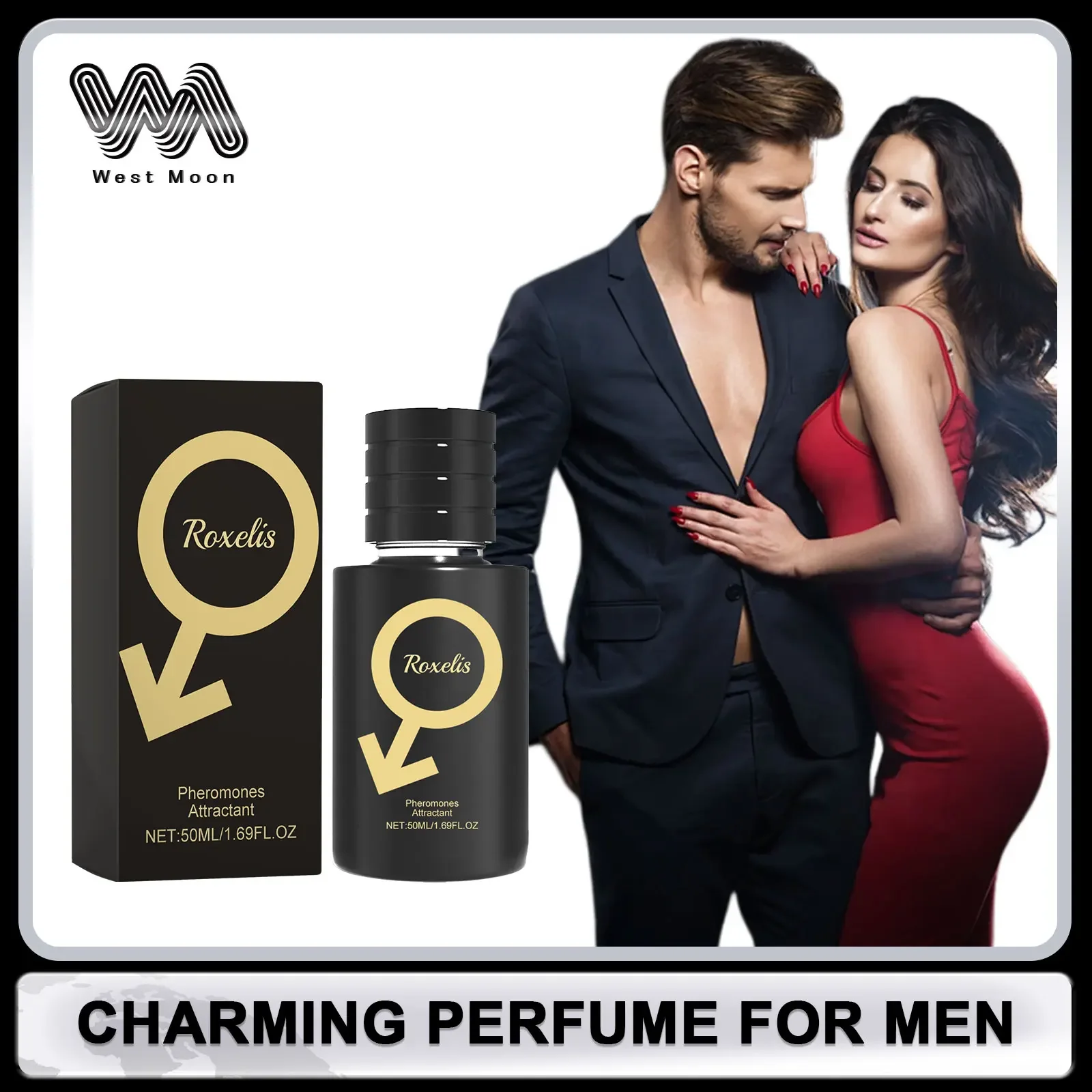 

Sandalwood Perfume for Men Show Charms Long Lasting Fragrace Anti Sweat Body Deodorant Spray Attract Women Perfume for Dating