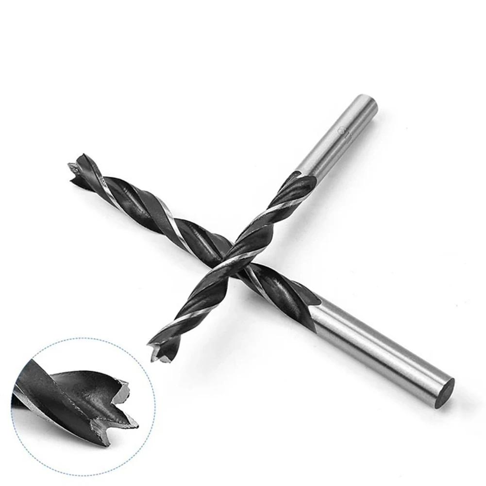 

Woodworking Tool Drill Bit 3mm 59mm 4mm 73mm 5mm 83mm 6mm 89mm 7mm 98mm 8mm 108mm High Carbon Steel White & Black