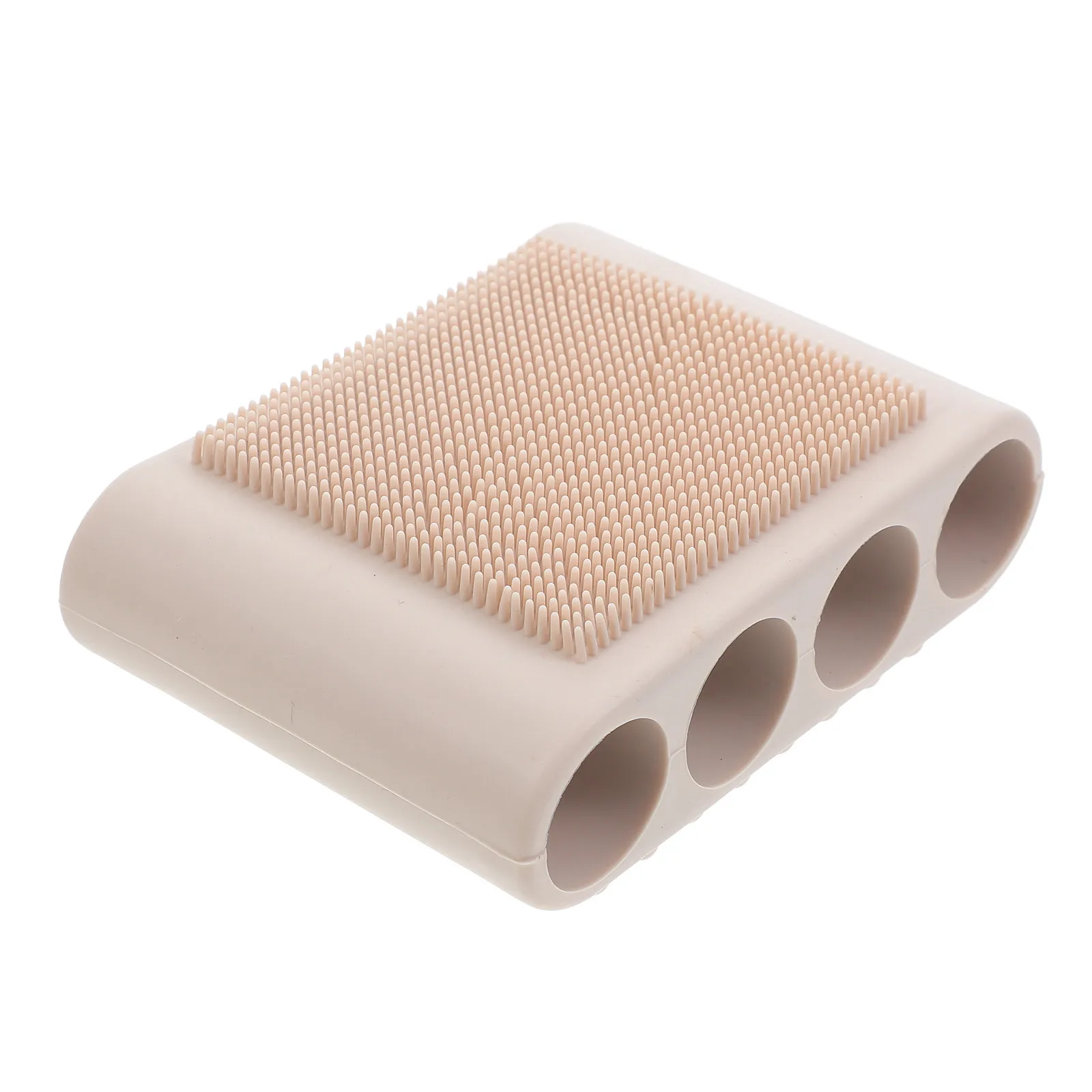 

Hair Massaging Brush Silicone Bristles Scalp Stimulating Relaxing Deep Clean Shampoo Brush Head Scalp Care Shower Scrubber