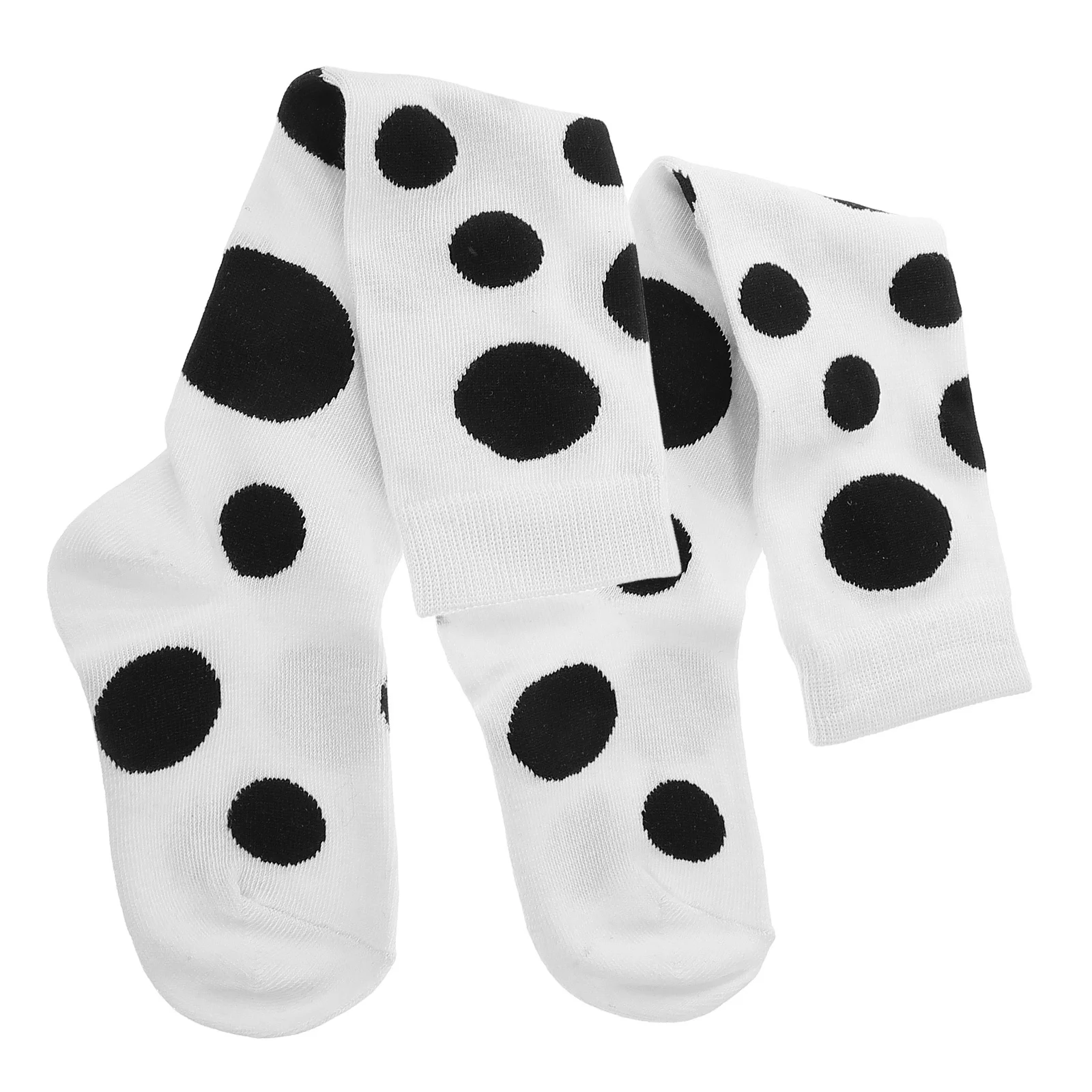 

1Pair Children Polka Dot Socks Knee High Warm Winter Cute Over The Knee Toddler Girl Kid Socks Sock Girl Kid Cow