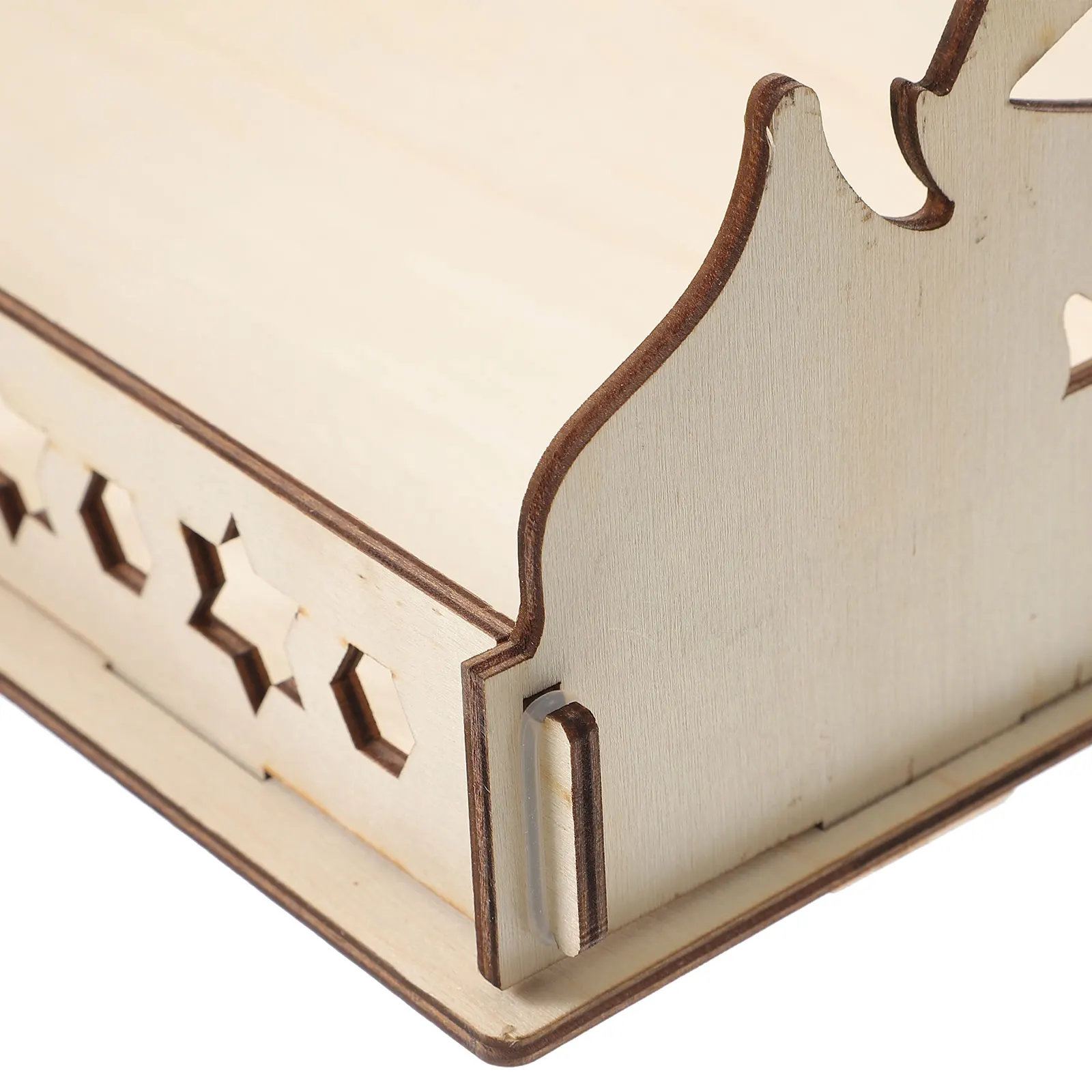 

Decorative Wooden Food Tray Moon Star Multipurpose Solid Dessert Fruit Serving Storage Tray for Home Table