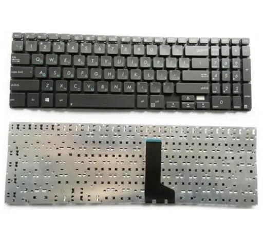 Russian Keyboard Laptop for Asus Pro PU500 PU500CA PU551 PU551JA PU551LA BLACK without frame