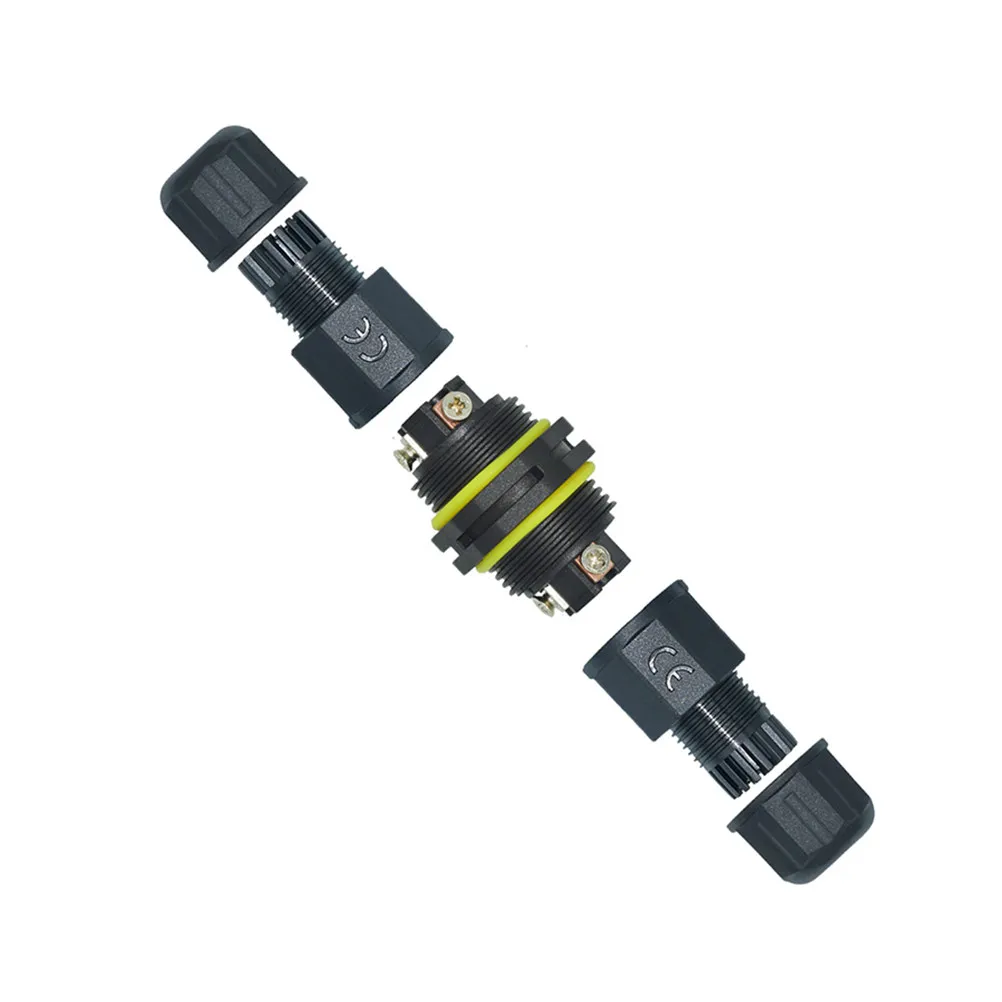 

Professional LED Light Connector 3 Pin 2 Way IP68 Waterproof Junction Box Safe Reliable Shock Vibration Resistance