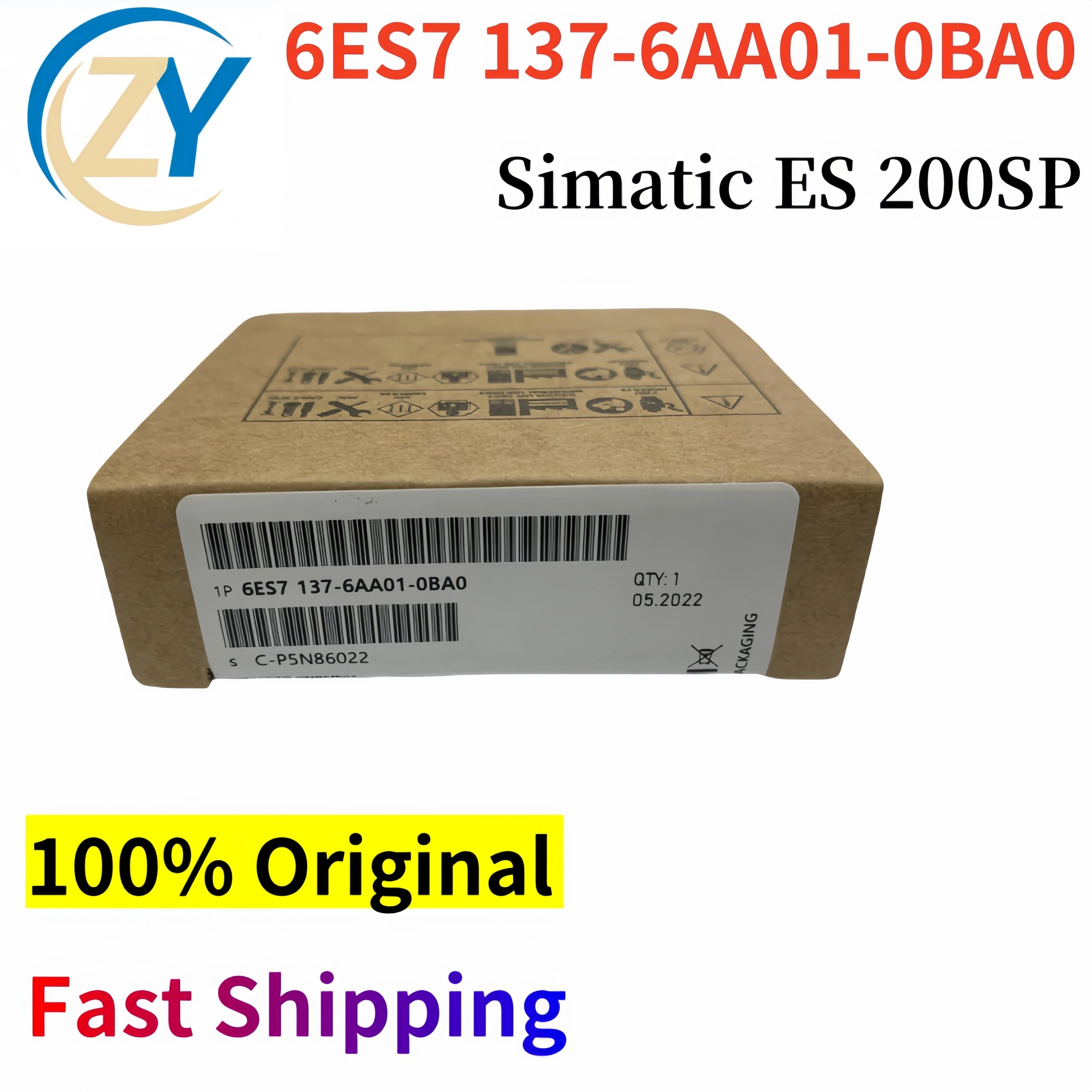 

(1pcs) Simatic ES 200SP 6ES7 137-6AA01-0BA0 Communication Module RS-422, RS-484/RS232 New & In Stock