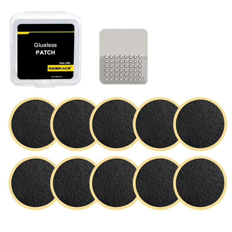 Bicycle Glue-free Tire Patches Tool Quick Repairing Tyre Protection Patch Quick Drying Adhesive Tire Patch Bike Accessories