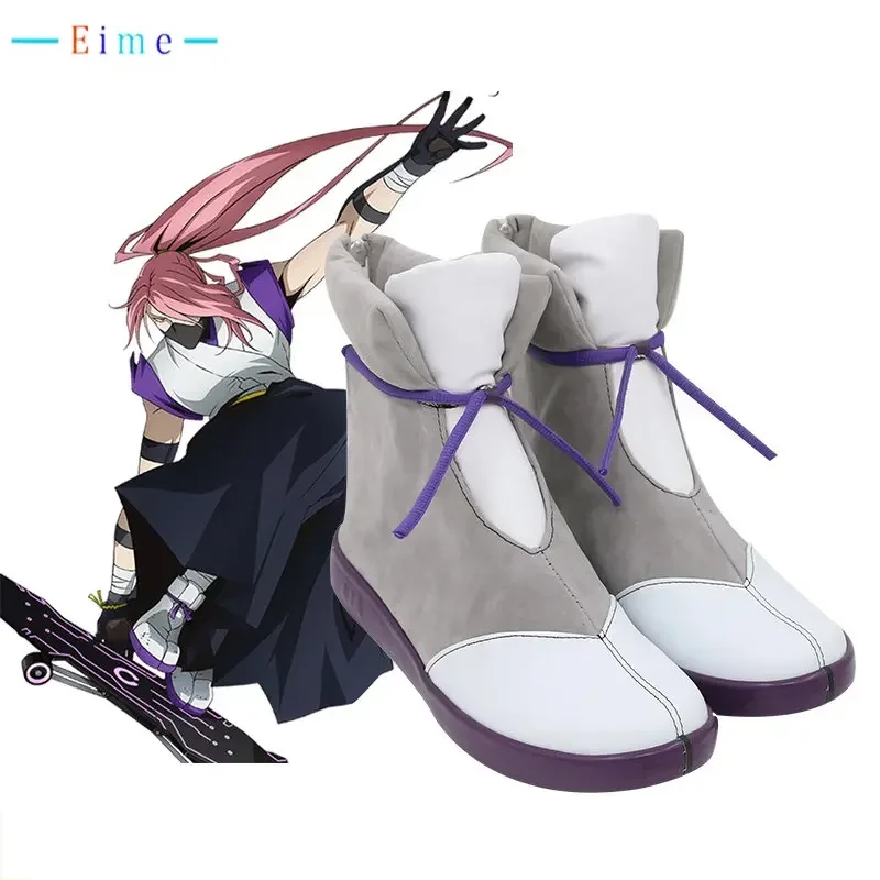 Sakurayashiki Kaoru Cosplay Shoes Anime SK8 The Infinity Cherry Blossom Cosplay Prop Halloween Party Boots Big Size Custom Made