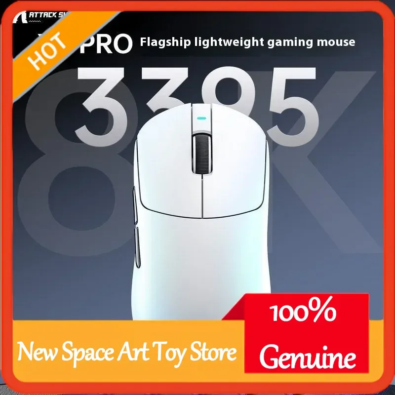 

Attack Shark X8pro Lightweight Wireless Gaming Mouse with Paw3395 Sensor 3-Mode Bluetooth 8k for FPS Computer Peripherals Mouse