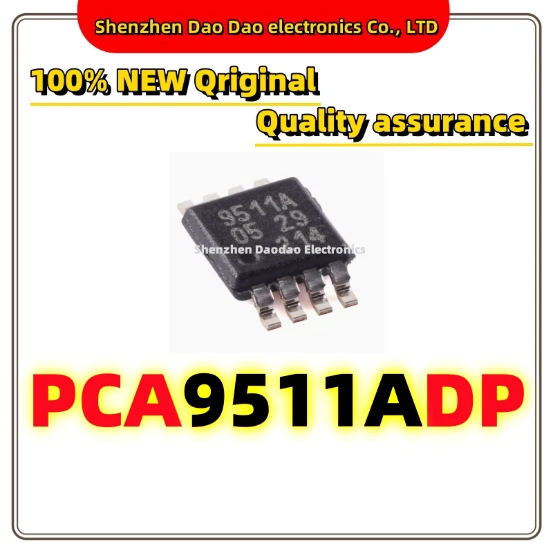 10Pcs 9511A PCA9511ADP,118 TSSOP-8 Hot swappable I2C bus and SMBus Bus buffer chip IC new original