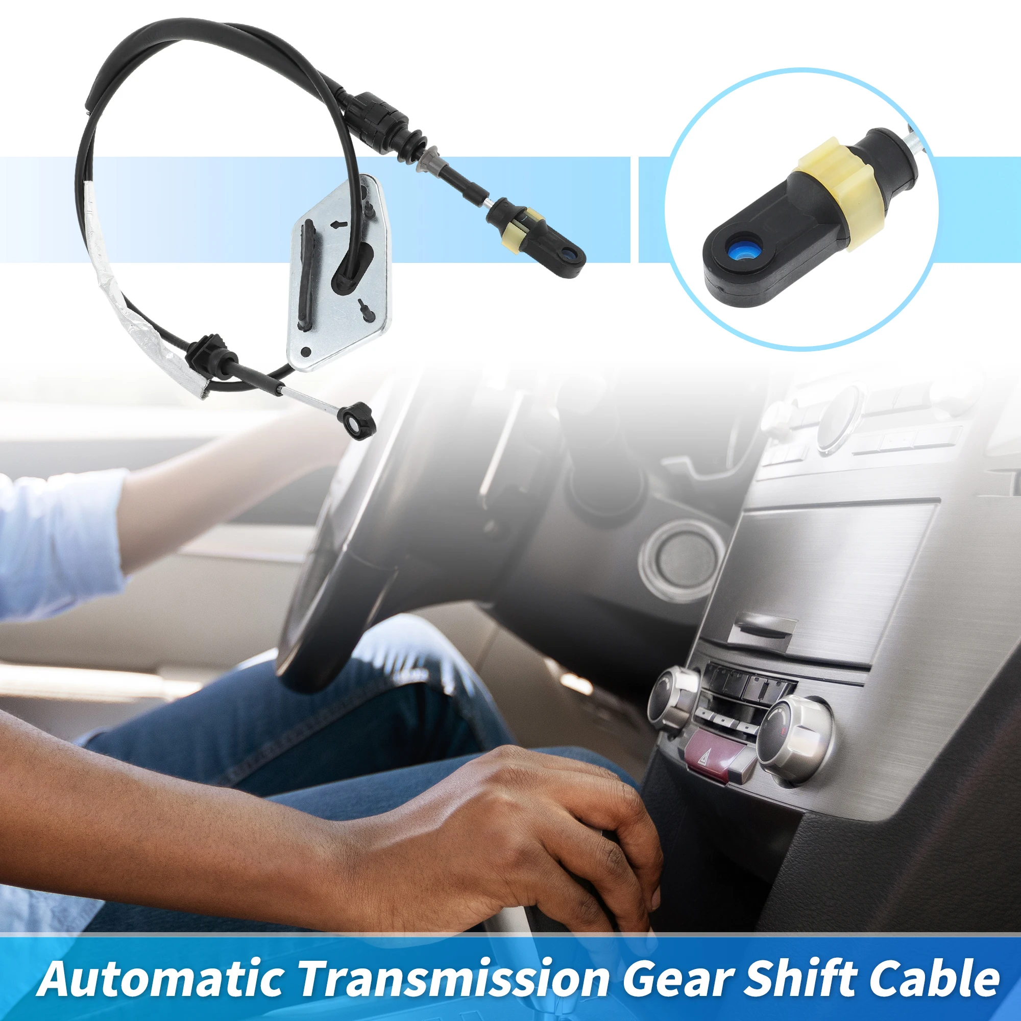 

Motoforti No.9E5Z7E395C Auto Trans Gear Shift Cable for Ford Fusion 10-12 for Lincoln MKZ