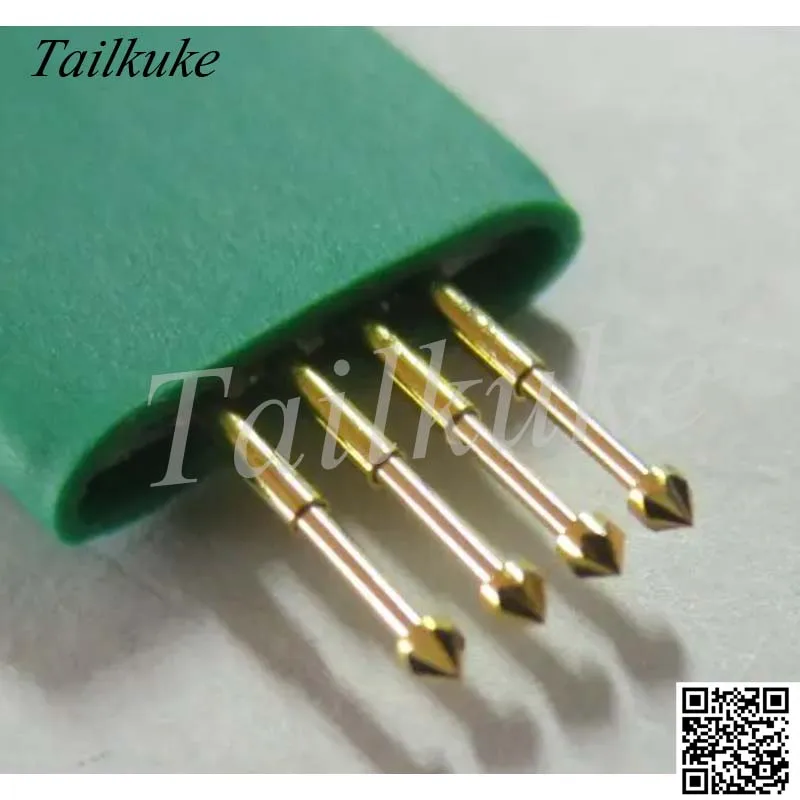 1.27-4P STC البرمجة دبوس اختبار دبوس الكتابة برنامج التحقيق 4 دبوس مسمار زنبركي 1.27 مللي متر 4 P