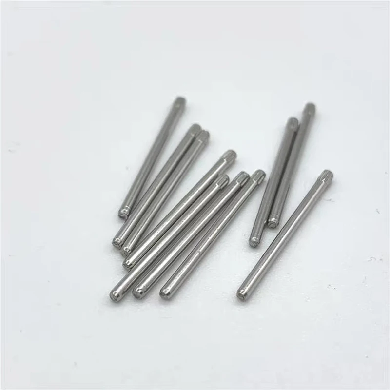 10PCS/bag Watch Bracelet Link Pin 1.0/1.2mm Thick Single Knurled Bar 8mm-27mm for Watch Band Strap T1410 image 4