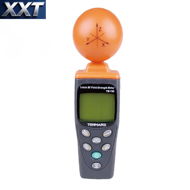 XXT XXT TENMARS TM-195 3-Axis RF Field Strength Meter High-frequency Electromagnetic Radiation Detector