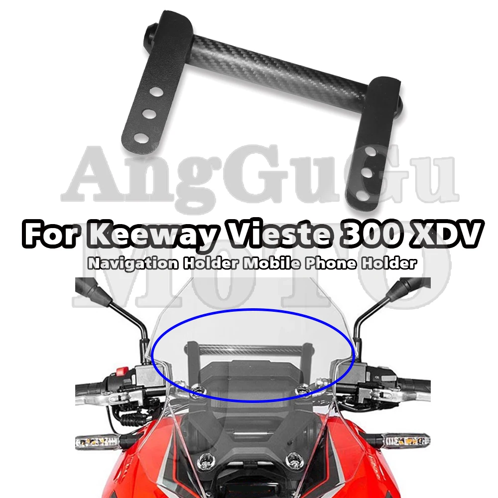 

Motorcycle Phone Holder Navigation Bracket GPS Smartphone Stand Extension Holder Accessories For Keeway Vieste 300 XDV