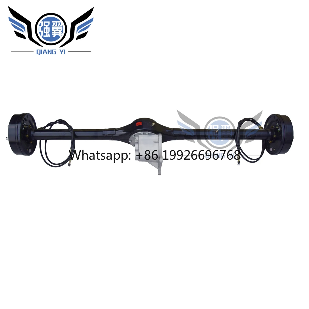 

High Quality 2000w Motor Brake Rear Axle Assembly Cheap Golf Cart Tricycle Differential for Electric Car Propeller Shafts