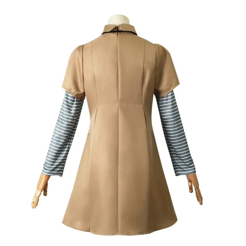 

asdh8@Bear's Den Kids Girls Cosplay Costume Movie AI Doll Robot Megan Roleplay Dress Wig Fancy Party Halloween Carnival Outf New